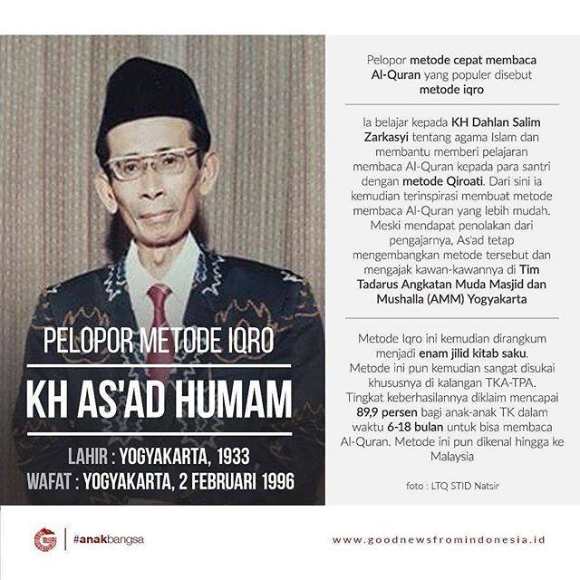 K.H. As’ad Humam. K.H. As’ad /Foto Dok Good News indonesia.com