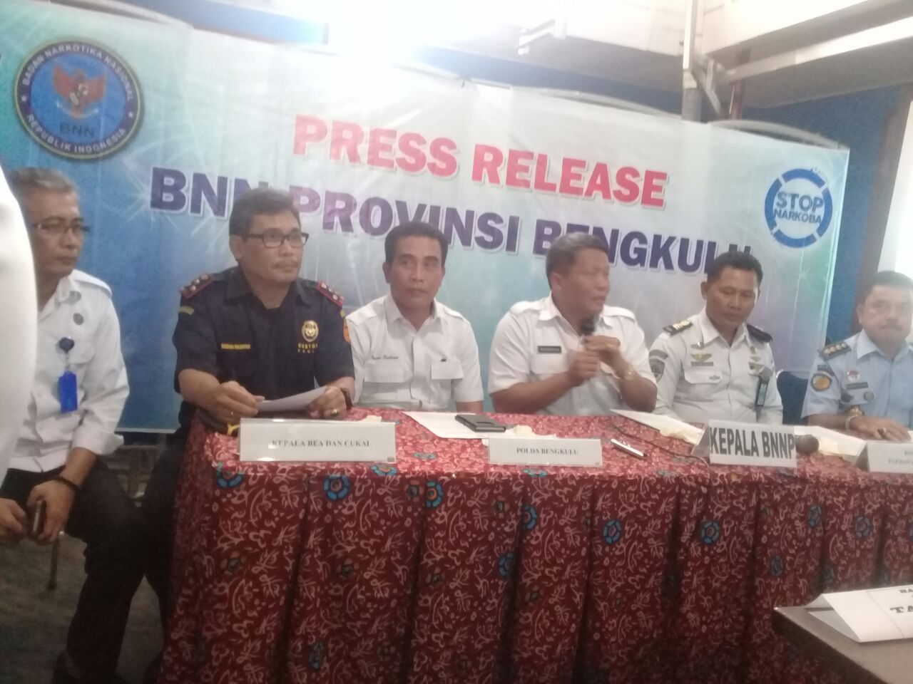 BNNP Bengkulu membekuk pria asal Aceh pembawa sabu