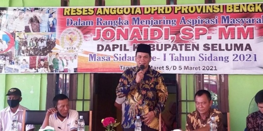 Anggota DPRD Provinsi Bengkulu Jonaidi