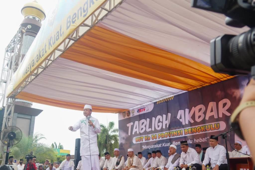 Tabligh Akbar HUT ke 54 Provinsi Bengkulu