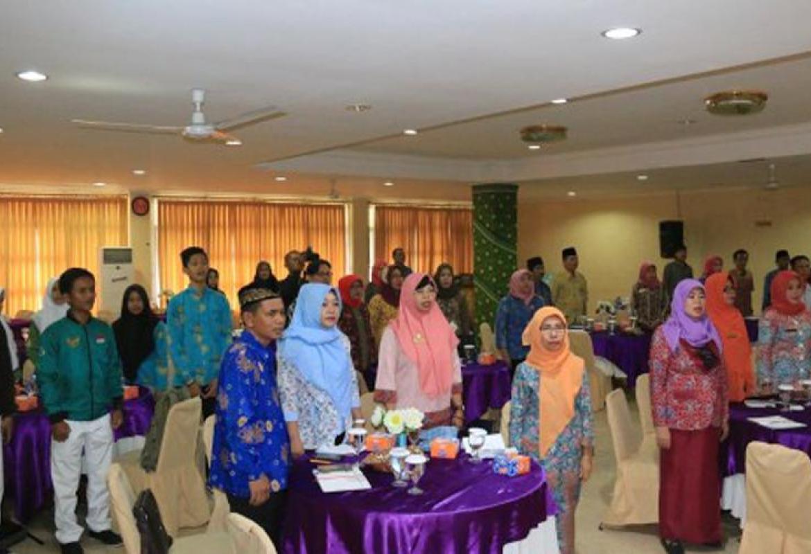 Rapat koordinasi ke 3 di Hotel Raffles City, Kota Bengkulu, Kamis (30/08/2017)