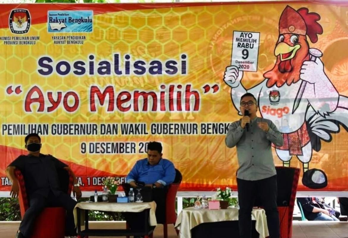 Sosialisasi Ayo Memilih KPU Provinsi Bengkulu 