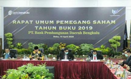 Rapat Umum Pemegang Saham Tahun Buku 2019 PT. Bank Pembangunan Daerah Bengkulu
